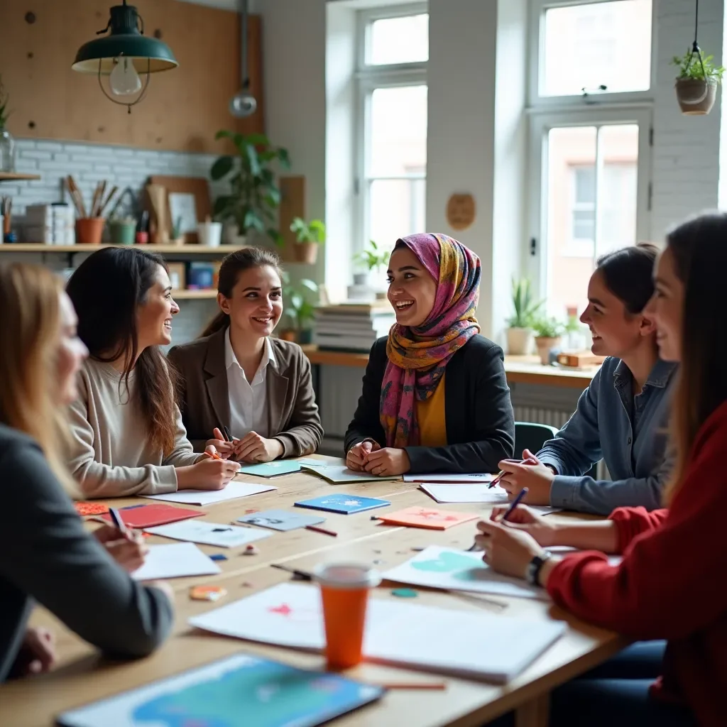 Supporting visual content